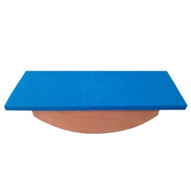 TYCOON PHYSIO SOLUTIONS Wooden Balance Board Foot Rocker Leg Exerciser Occupational Physio Therapy,Simply fit Board & Kids Balance Board (Its Safe Balancing Board) Standard Multicolor