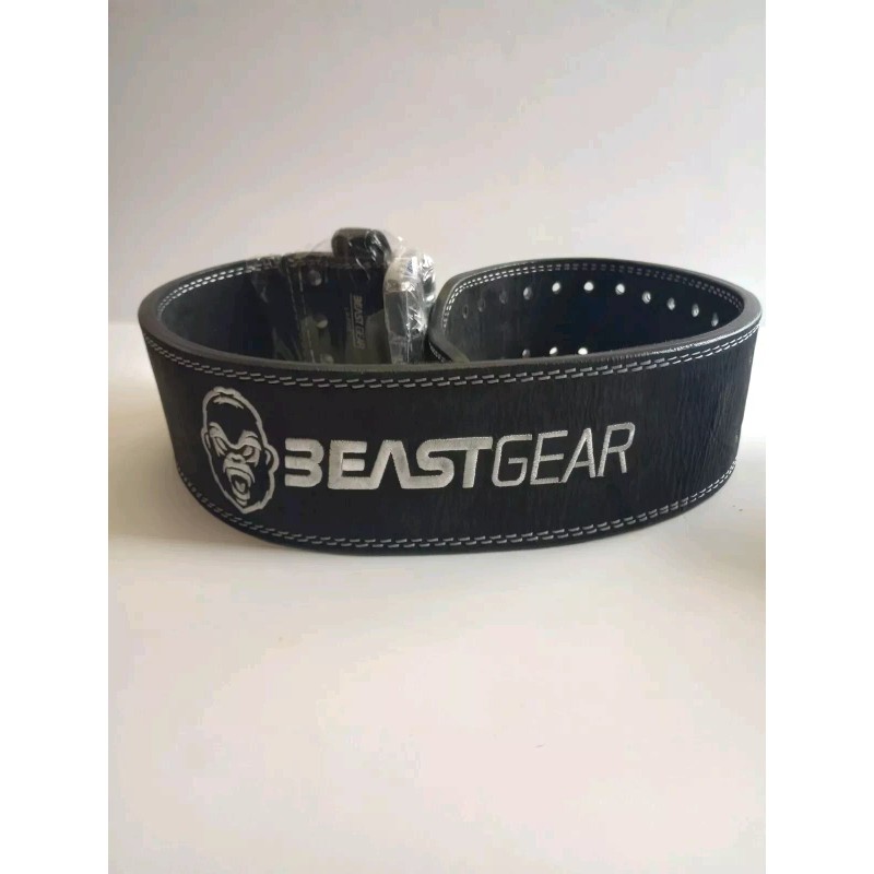 BEAST GEAR weight belt LARGE (waist 34"-40") Powerlifting Belt, weightlifting