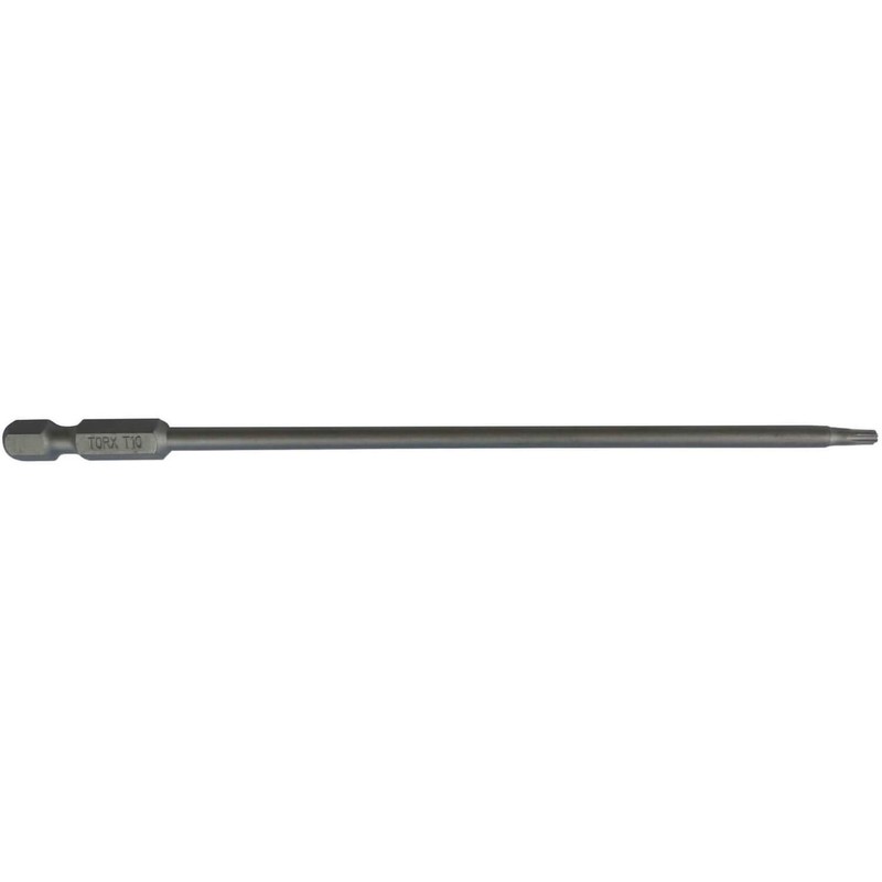 T10 (T-10) Torx/Star Driver Bit - T10 x 6" Torx/Star