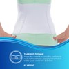 NYOrtho Tapered Abdominal Binder - Firm Compression Wrap - Breathable