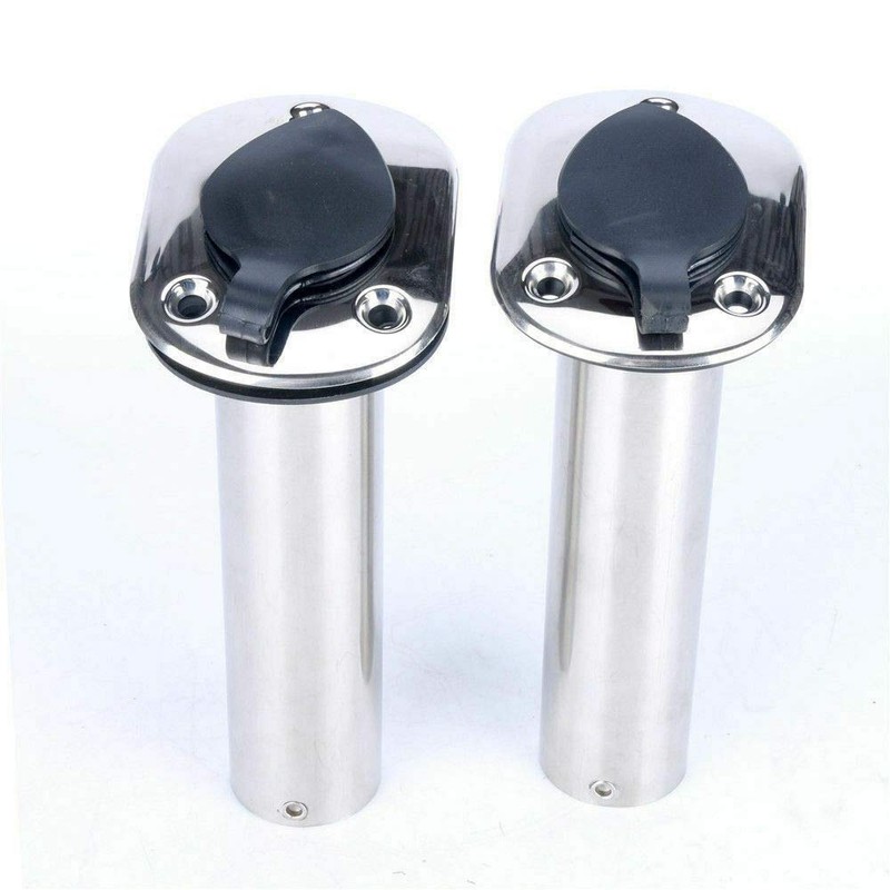 Fishing Rod Holders 316 Marine Grade Stainless Steel Flush Mount