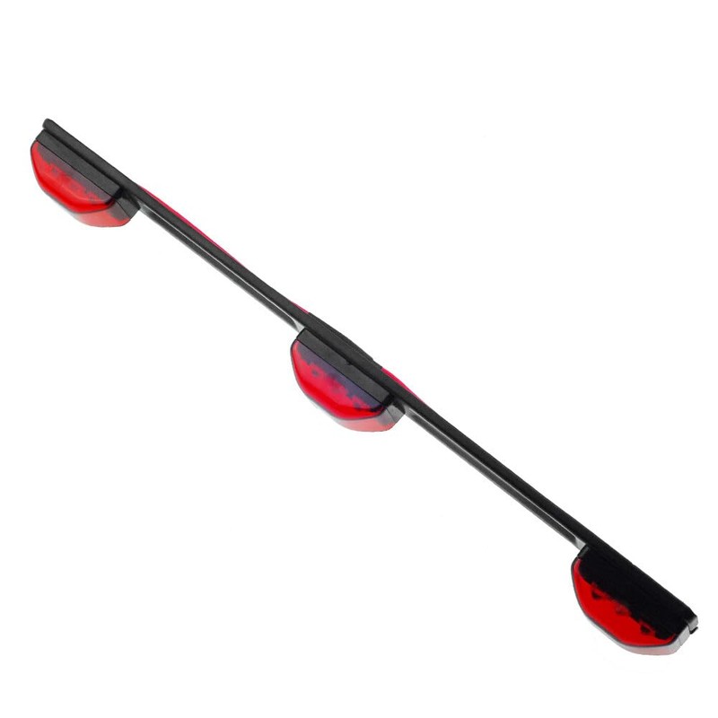Generic 14'' Red 3Lamp ID LED Light Bar Tailgate Mount