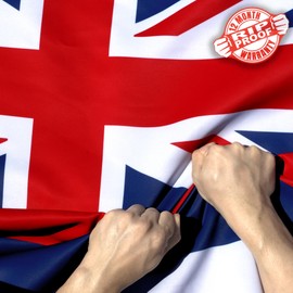 Anley Rip-Proof Double Sided 3-Ply Hawaii State Flag 3x5 Foot - Vivid Color, Canvas Header and Wrinkle Resistant - The Strongest, Longest Lasting Hawaiian HI Flags 3 X 5 Ft