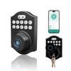 UMIKSMART Smart Door Lock with Fingerprint & Keypad, Keyless Entry