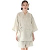 ON NISHIKI Women's Jinbei, Absorbent, Quick Drying, Cool, Festivals, Fireworks