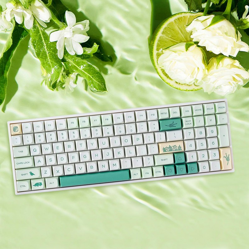 BOYI TK96 96% RGB Hot Swappable Triple Mode Keyboard,2.4Ghz/BT 5.0/Wired