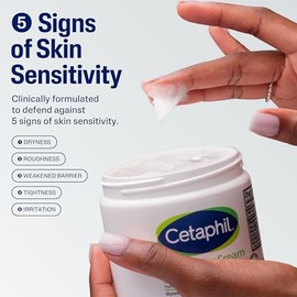 Body Moisturizer by CETAPHIL, Hydrating Moisturizing Cream for Dry to Very Dry, Sensitive Skin, NEW 8.8 oz, Fragrance Free, Non-Comedogenic, Non...   