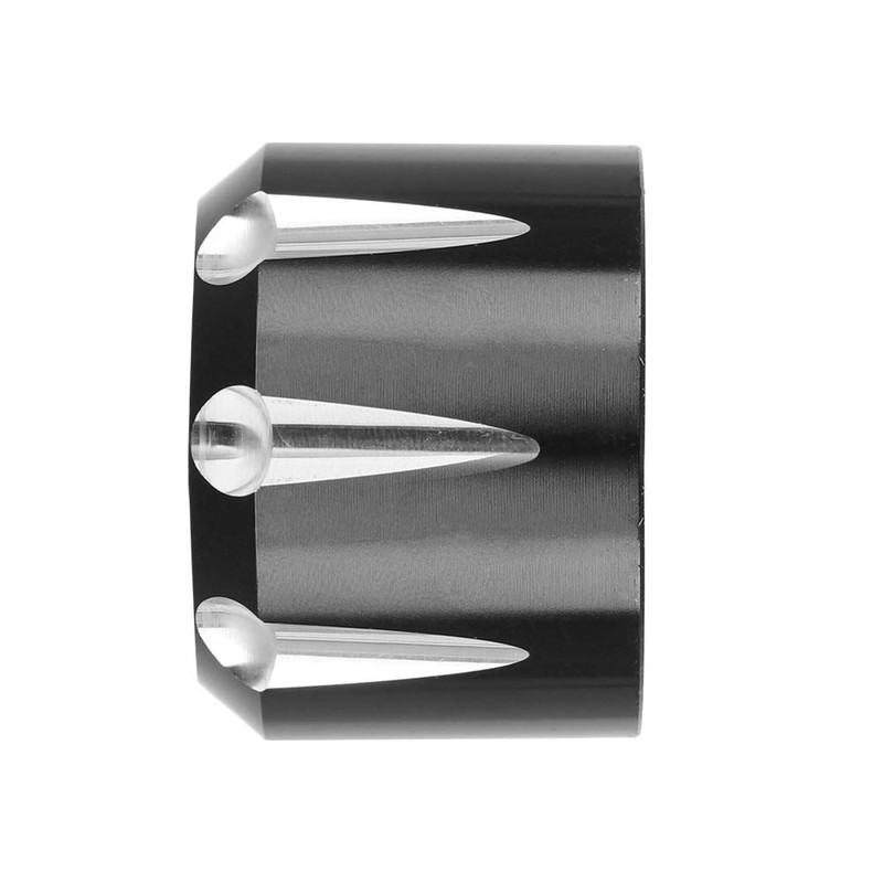 AQIMY Motorcycle Front Axle Slider Aluminum CNC Shallow Cut 2008-2017