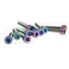 Dingtai Titanium Bolts M6 1.0 inch (25 mm) Allen Hex
