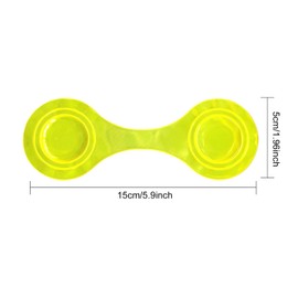 Homirty Pack of 6 Magnetic Reflectors, Reflective Lapel Magnets for Maximum Visibility, Safety Reflector for Backpack, Jacket, Clothing, Pram, Jogging, Bicycle