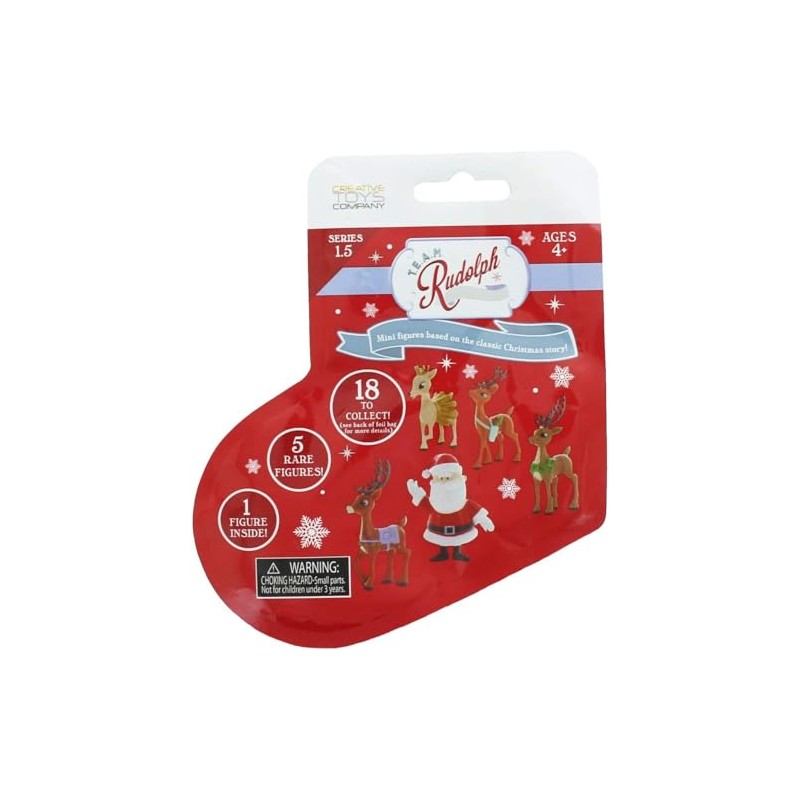 TEAM Rudolph 1 Collectible Figure, Multicolor