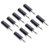 Keple 3.5mm Mono Plug - 10pcs Plastic Handle Repair Socket