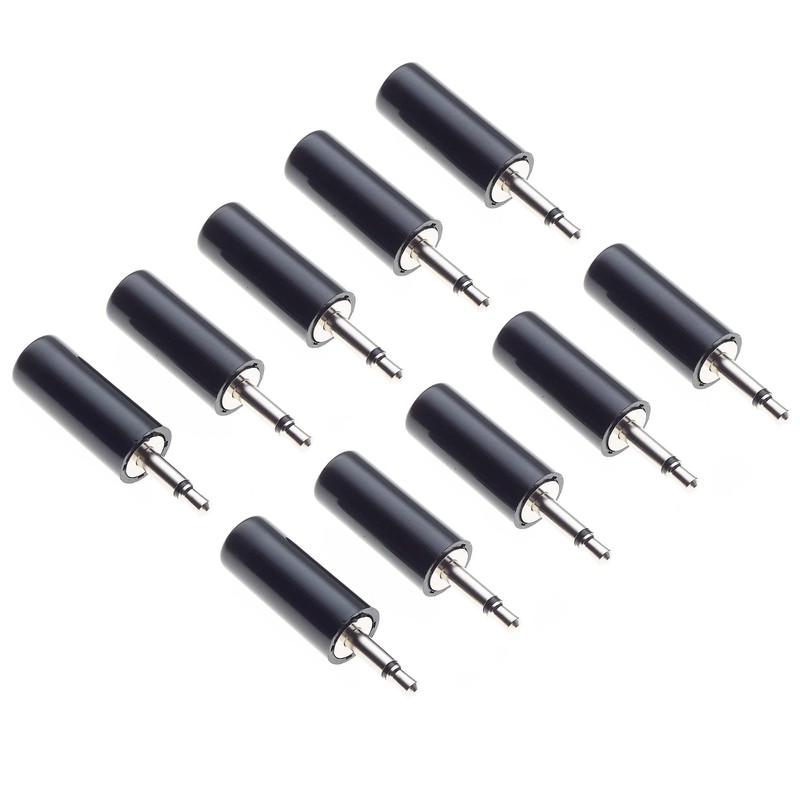 Keple 3.5mm Mono Plug - 10pcs Plastic Handle Repair Socket