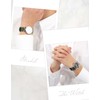 Calm Wristwatch, Oiled Leather Strap, Genuine Leather, Watch, Smartwatch, Band,