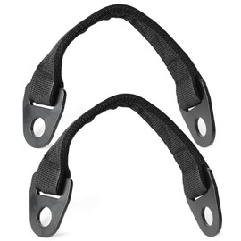 Esttlamer 2Pcs Heavy-Duty Door Limit Straps Compatible with Can-Am Defender, Defender Max Limited 2020-Present Models Extra-Long for Wider Door Opening, Black