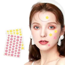 Unknown 노케이 별모양여드름패치 별 스티커 여드름 스팟패치 [분홍색 120개입] Nokei Star-Shaped Acne Patch Star Sticker Acne Spot Patch [Pink, 120 Pieces]