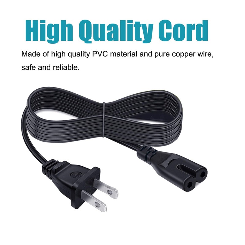 8ft Power Cord for HP OfficeJet Pro 6978 6968 4215