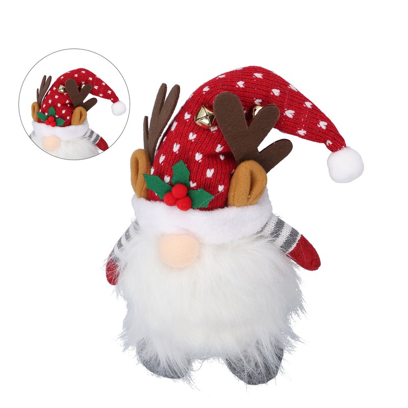 Christmas Gnome Red Bring Happiness Add Fashion Bring Good Luck