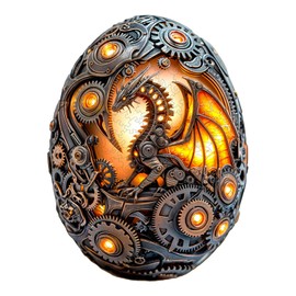 Individz Wooden Puzzle for Adults Children, Unique Animal-shaped 3D Mechanical Dragon Egg Wooden Puzzle, Creative Birthday Gift for Adults (L-37.7 x 28.5 cm, 270 Pieces)