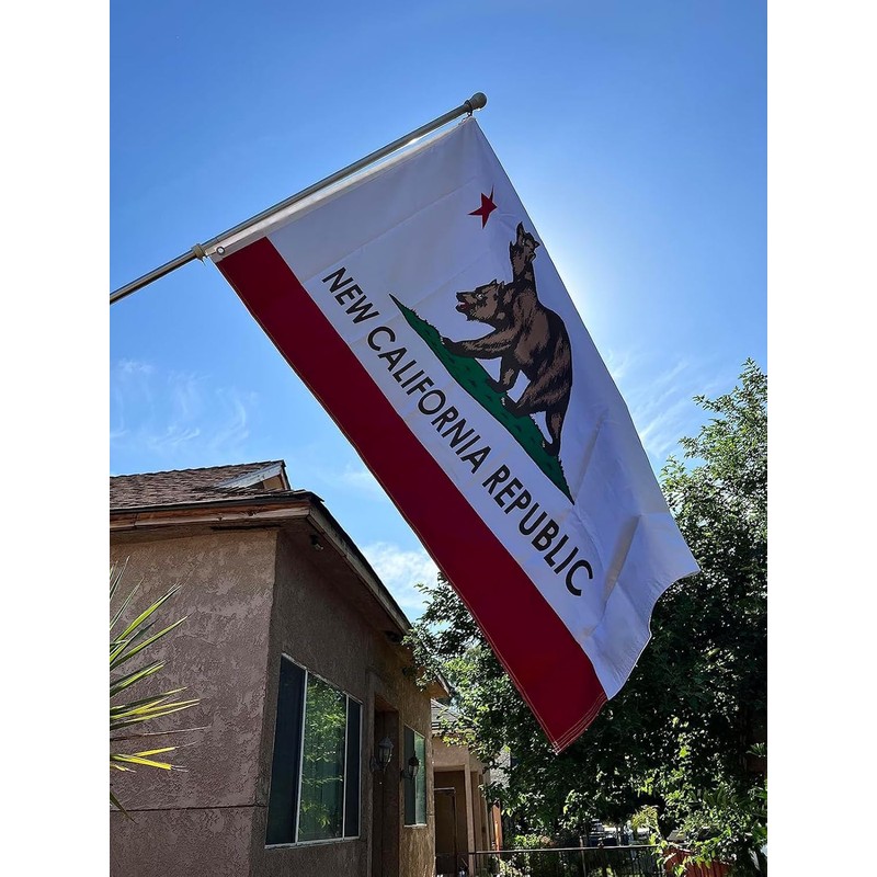 New California Republic Flag 3x5 Ft NCR Flags Double Sided