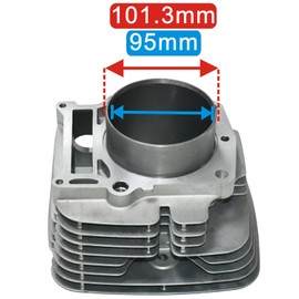 Tupo 595cc 95mm Cylinder Piston Ring Gasket Top End Rebuild Kit Compatible with Yamaha Grizzly 600 YFM600F YFM600 XT600 TT600 SRX600S YFM 600 Grizzly Realtree Hunter 600