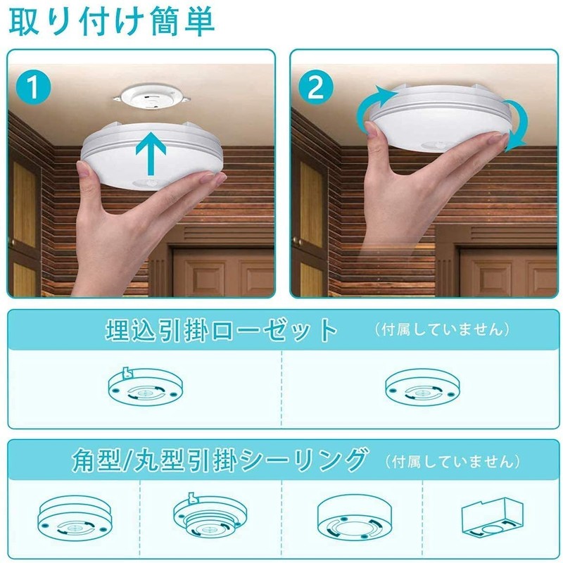 Small Motion Sensor LED Ceiling Light, Light Fixture, Hallway, Entrance