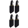 Reusable Wine Totes Mesh Side Panels, 4 pk Set (2