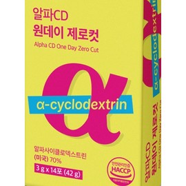 Alpha CD One Day Zero Cut Dietary Supplement, 14 Sachets KS