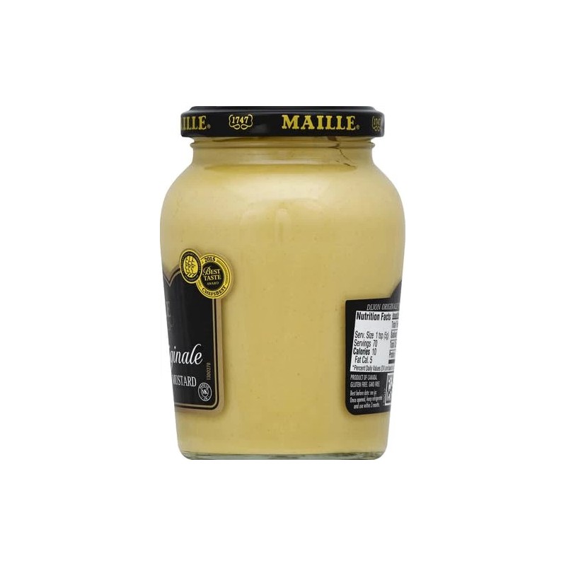 Maille Dijon Mustard Originale 13.4 Ounce Creamy Texture Award Winning