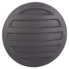 TRQ Fog Light Hole Cover Black Compatible with 2008-2012 Ford Escape FO2598103