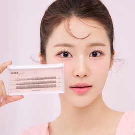 Elasia EJ Ellasia Artificial Idol Strand Eyelashes 4 Types - Strand Eyelashes - Type A / 이제이 엘라시아 인조 아이돌 가닥 속눈썹 4종 - 가닥 속눈썹 - A형