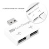 USB Hub 2-Port USB Double Charger Splitter Adapter Converter Kit