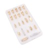 VOANZO 23PCS Wood Burning Pen Tips Stencil Set Soldering Pyrography