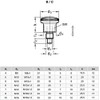 Ganter Standard Elements Mini Grid – Click Pen Grommets/GN 822.7