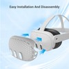 Wolfun Protective Cover Compatible with Meta Quest 3,Silicone Front Headset