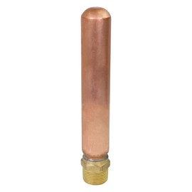 Supply Giant IS-D-1NQU Type C Straight Water Arrestor with 1" Threaded Male NPT Connection, Brass