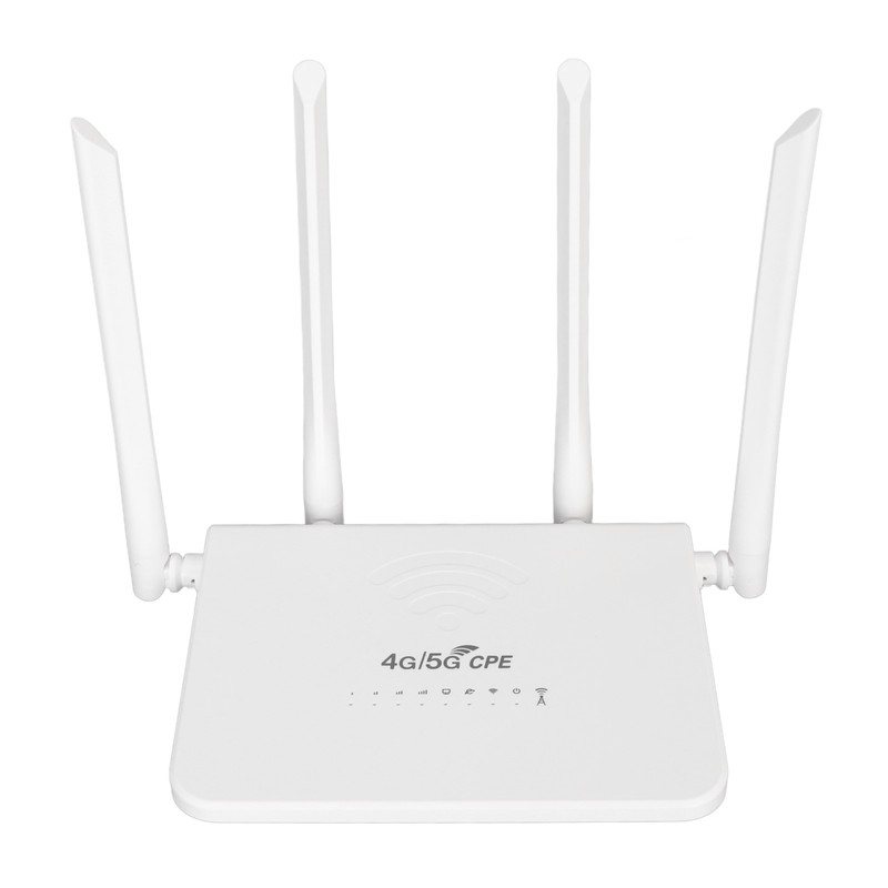 4G WiFi Router 300Mbps Standard SIM Card Slot 4 Antennas