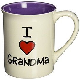 Enesco Our Name Is Mud by Lorrie Veasey I Heart Grandma 16 Ounce Mug