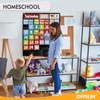 OFFSLIN Classroom Calendar Pocket Chart with 84pcs Cards, Kids Calendar