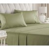 www.DreamyBedding.net 4-Piece KING size Bed Sheet Set – SAGE GREEN