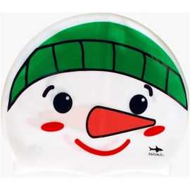 escualo Gorra para Natacion I Unisex I Adulto I Modelo Frost I Silicon I Impermeable I Unitalla I Color Blanco