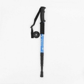 EAS Active 4-stage hiking stick blue straight type hiking stick