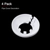 DTGN 55x13mm(DxT) Pipe Cover Decoration - 4Pack - Good for