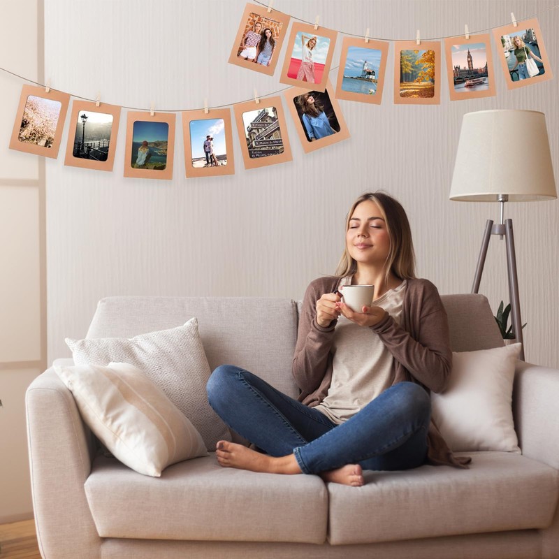 4×6 Hanging Picture Frames – 20 Pack Cardboard & Paper