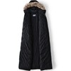 Lands' End Womens Maxi Down Coat Black Plus 3x