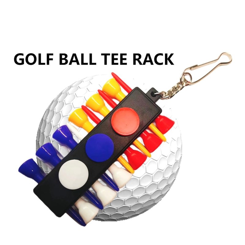 10 Sets Golf Hook Set Golfs Holder Golfs Kit Tee