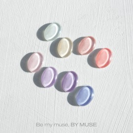 Bymuse A set syrup gel 8 types of pastel color gel nails / 바이뮤즈 A세트 시럽젤 8종 파스텔컬러 젤네일