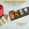 Weekly Pill Organizer - (Pack of 2) Extra Large Vitamin