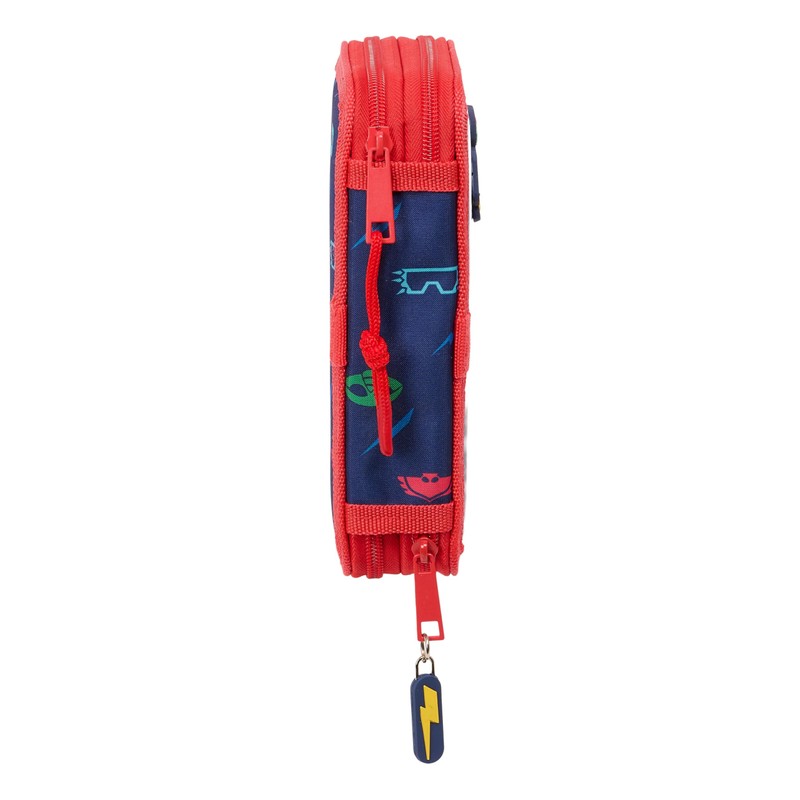 Safta PJMASKS Ready School Pencil Case for Kids, Pencil Case