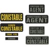CUSTOM ORDER 8 EMBROIDERY PATCHES 3X9 3X6 AND 1X5 VELCR@